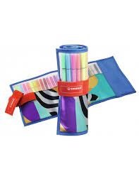 STABILO PEN 68 ROLSET 25 UNIEK (STABILO ROLLERSET 68 25 STUKS BLAUW ASSO)